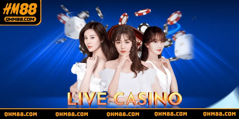 Live casino tái hiện không gian Las Vegas